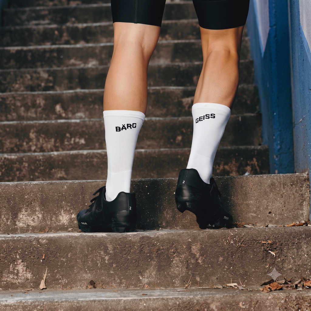 socialride Fahrradsocken - Bärg Geiss