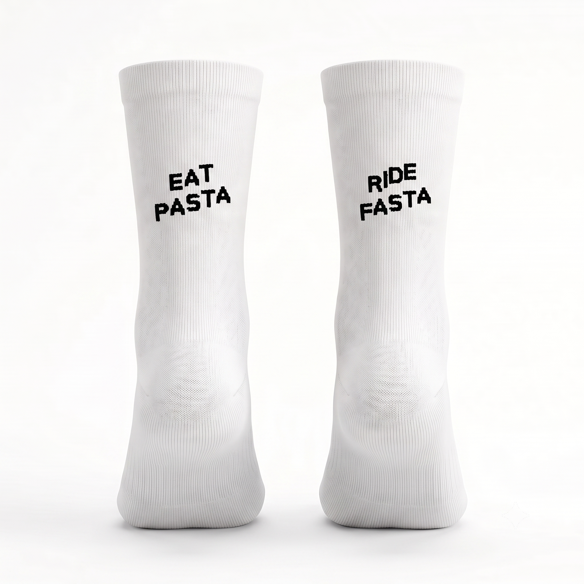 socialride Fahrradsocken - Eat Pasta Ride Fasta