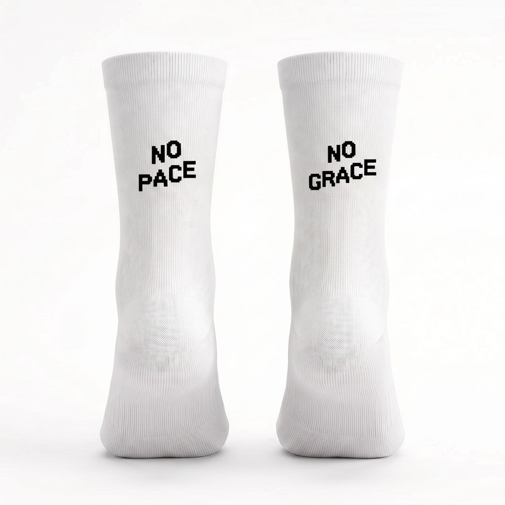 Cycling Socken Schweiz Motiv "No Pace No Grace" Socialride